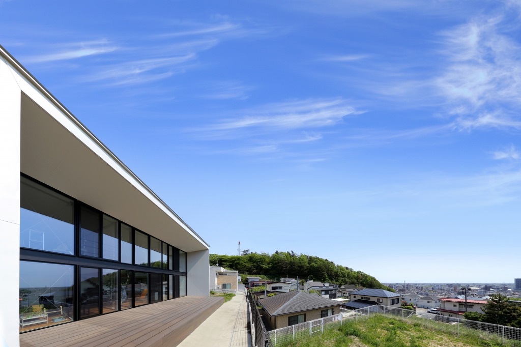 宮城県仙台市太白区新築戸建て 太平洋を一望できる景観を活かした「Higher castle」画像