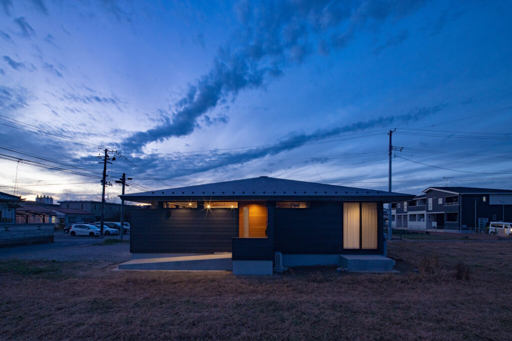 宮城県柴田郡槻木の新築平屋戸建て住宅｜宮城の建築家と作る注文住宅ソライエ画像